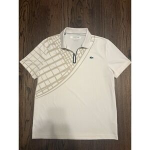 Lacoste Sport Men's Tennis Shirt  Sz XL Zip-Up